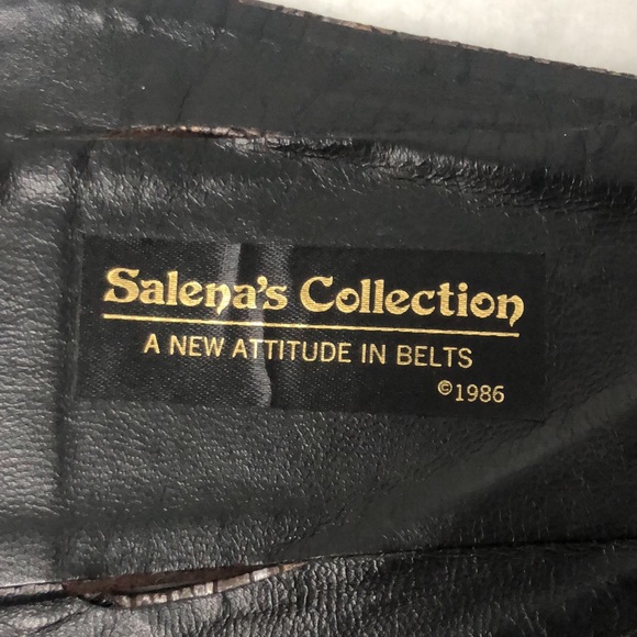 Salena’s Collection A New Attitude In Belts 1986. Astor Western Germany - Picture 13 of 13